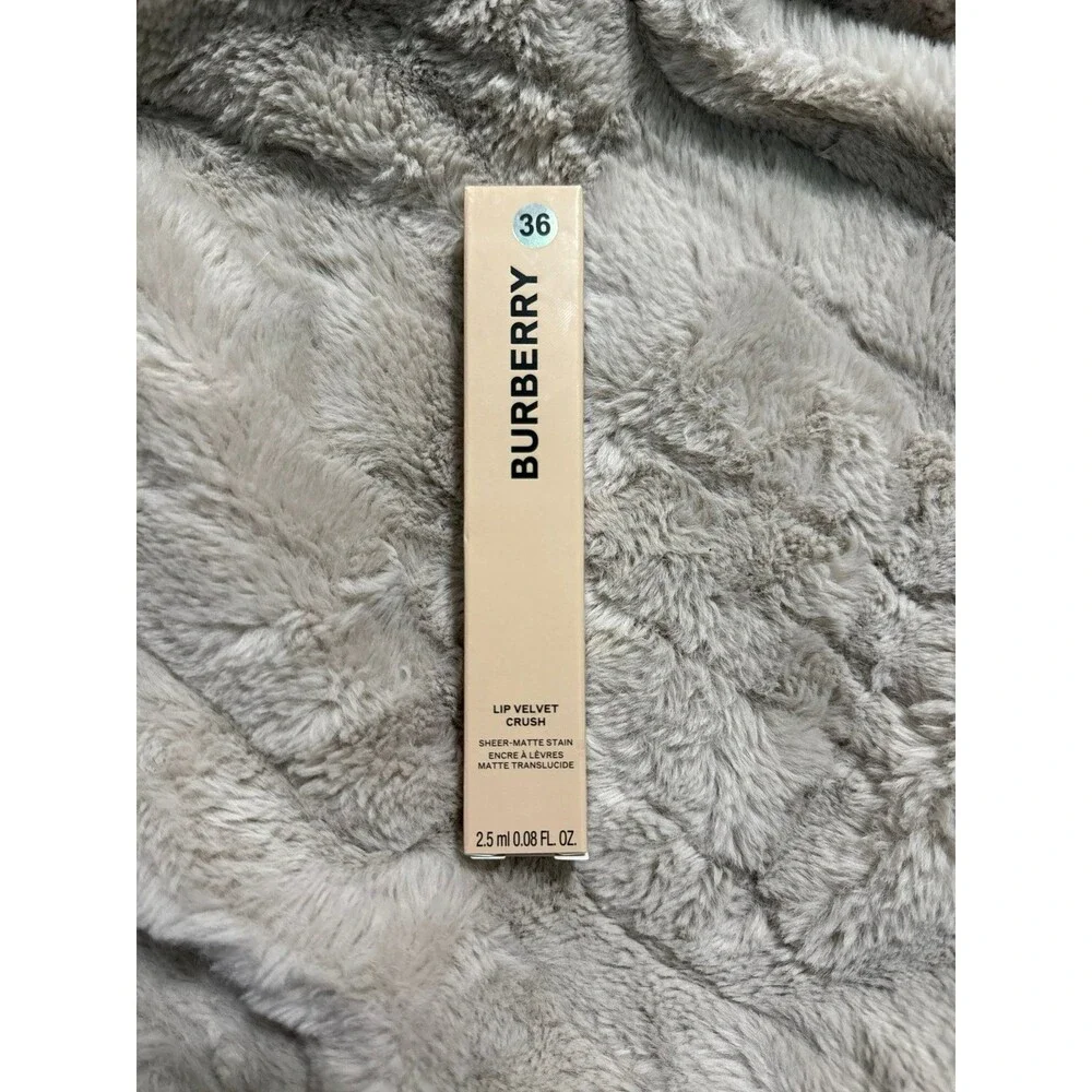 Burberry Lip Velvet Crush Lipstick Sheer Matte Copper pink